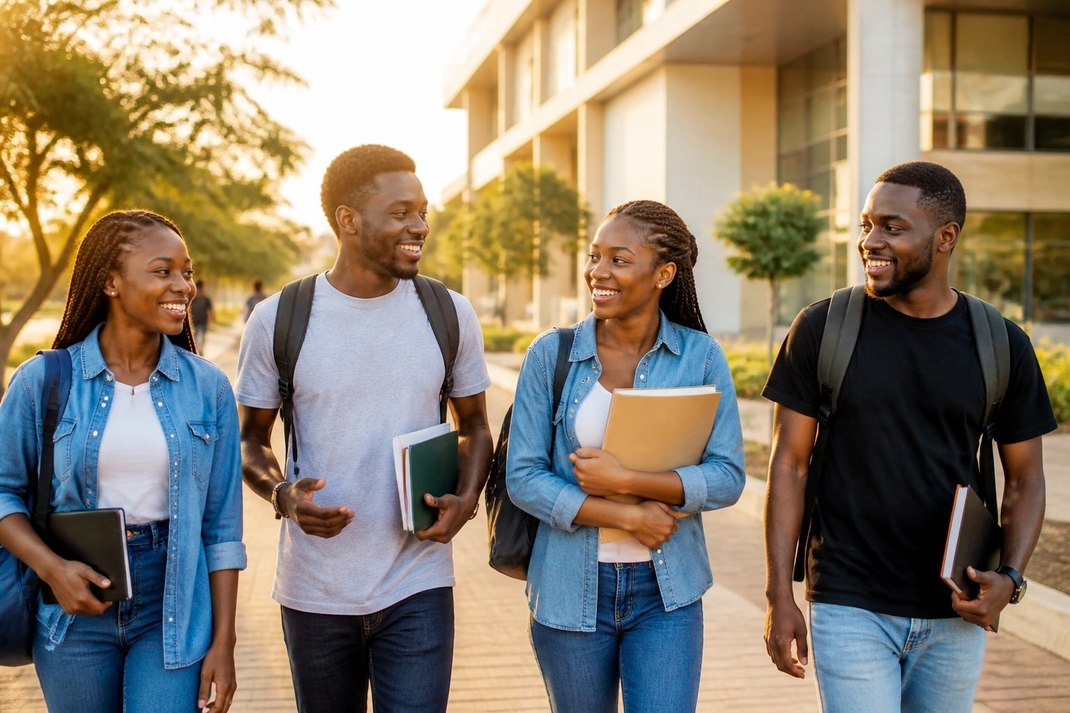 Learners and community members in Sekondi — SEF scholarship and education support